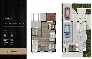 Vidorra floor plan - Type A