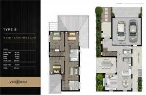 Vidorra floor plan - Type B