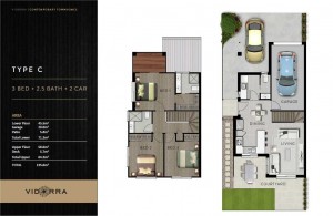 Vidorra floor plan - Type C